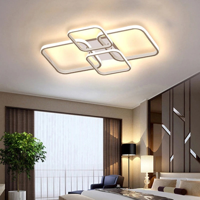EdgeLight | Stilfuld Geometrisk Loftlampe