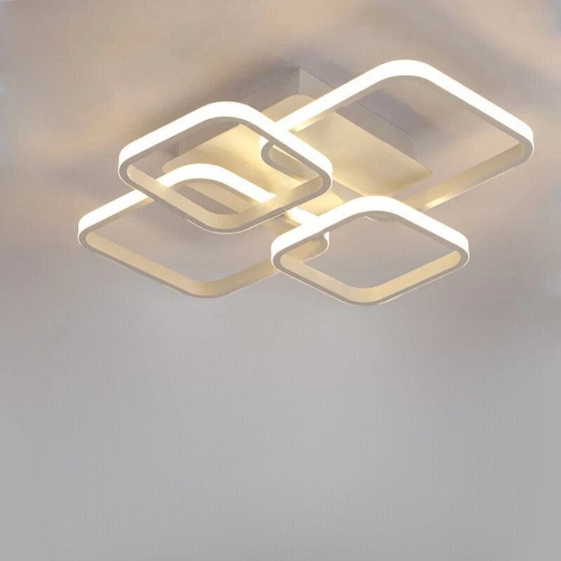 EdgeLight | Stilfuld Geometrisk Loftlampe