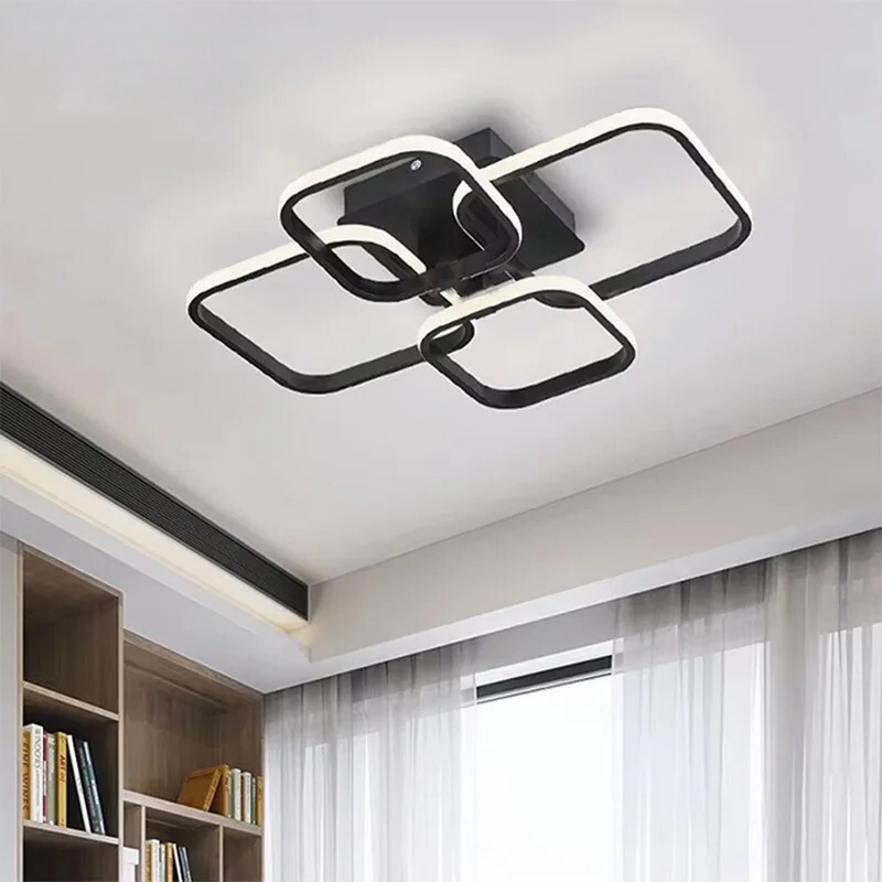 EdgeLight | Stilfuld Geometrisk Loftlampe