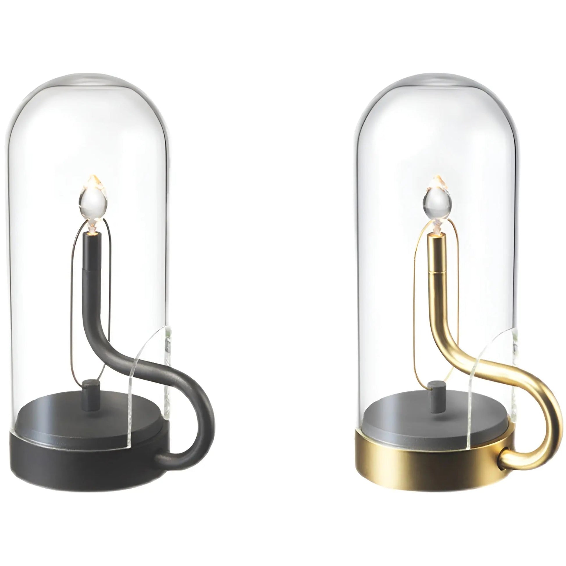 ElysianLight | Glaskuppel Bordlampe