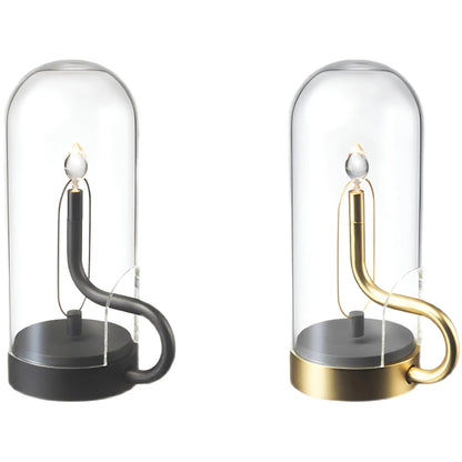 ElysianLight | Glaskuppel Bordlampe