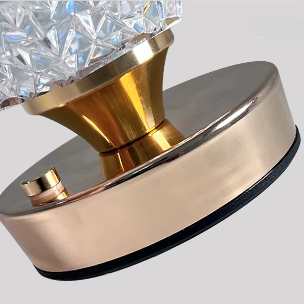 EtherealGlow | Håndlavet Diamant Bordlampe