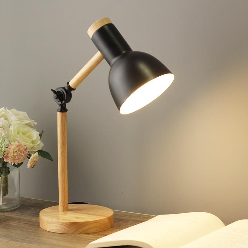 FlexiGlo | Justerbar Skrivebordslampe med Skandinavisk Elegance