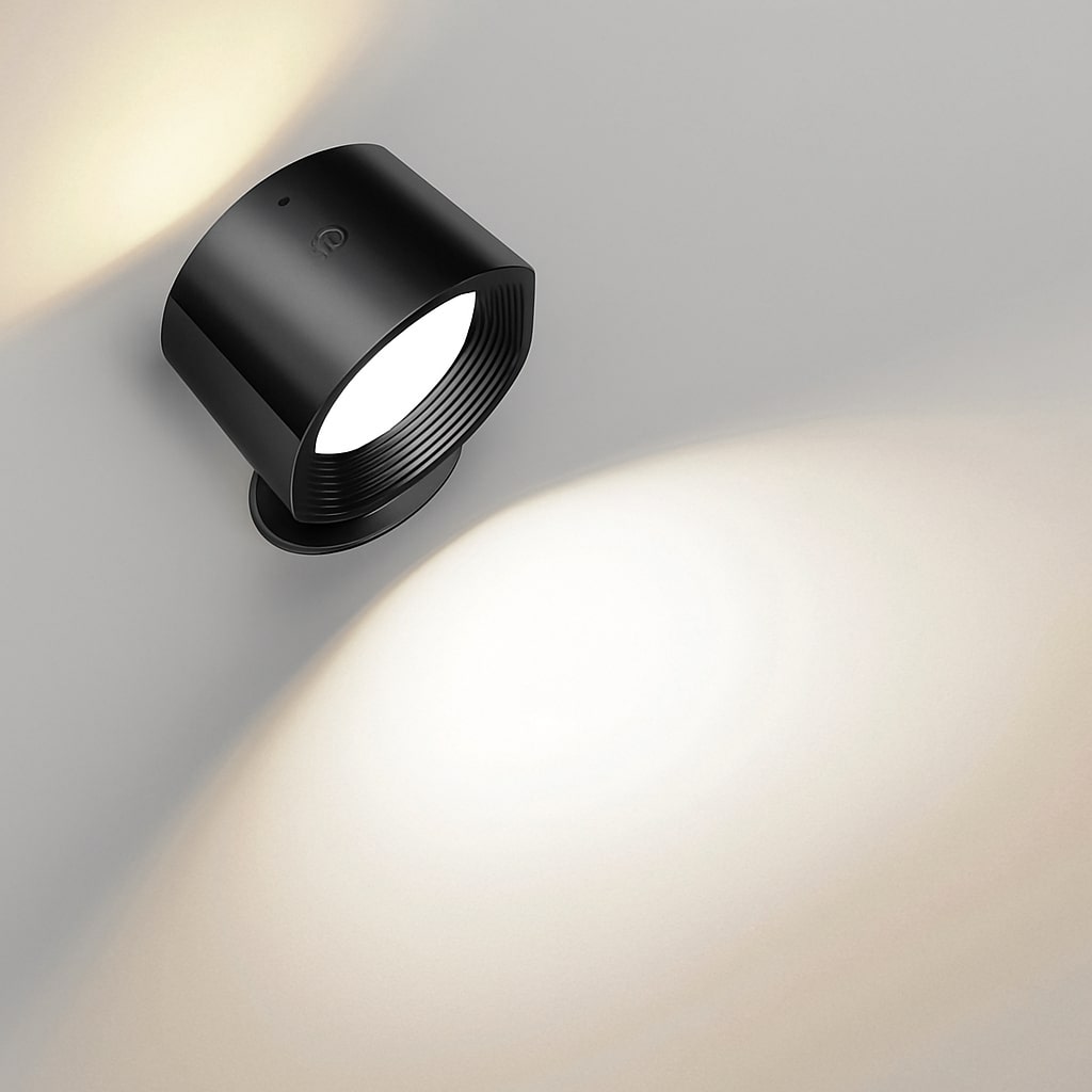 FlexiGlow | Trådløs & Justérbar LED Væglampe