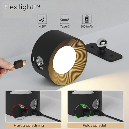 Flexilight | Trådløs væglampe med touch og 360° rotation