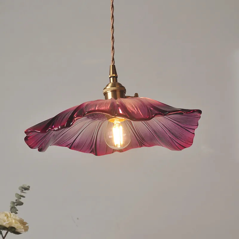FloraGleam | Blomsterformet loftlampe med blødt LED-lys