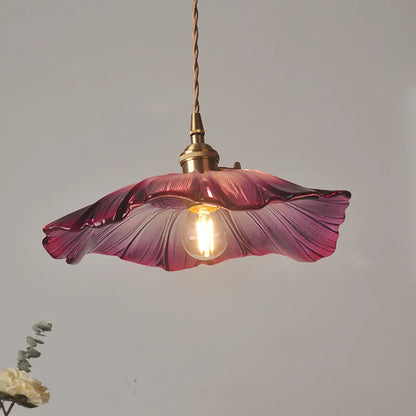 FloraGleam | Blomsterformet loftlampe med blødt LED-lys