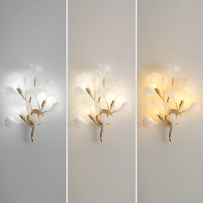 FloralGlow | Elegant Blomstervæglampe