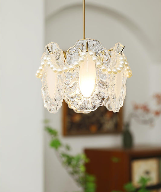 PearlLite | Funklende Krystal Loftlampe