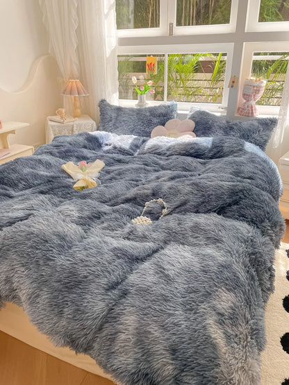 FluffCandy | Luksuriøst Langhåret Dynebetræk for Vintervarme
