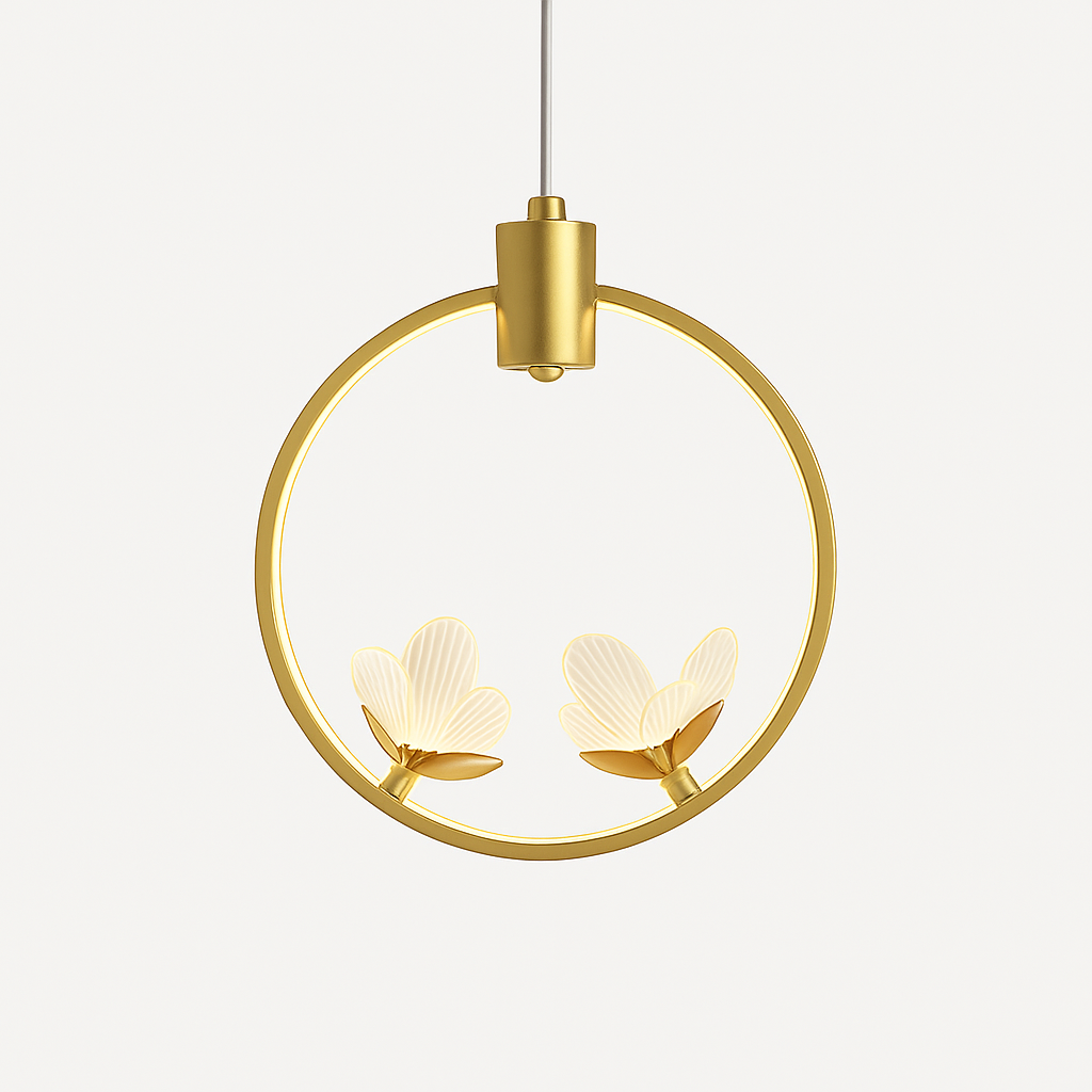FlutterShine | Fortryllende LED Sommerfugl Pendellampe