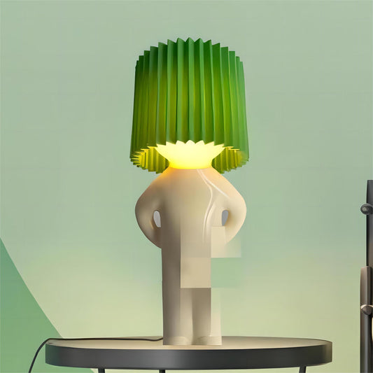 FunnyPal | legesyg bordlampe med farverig skærm og E27 LED-lys