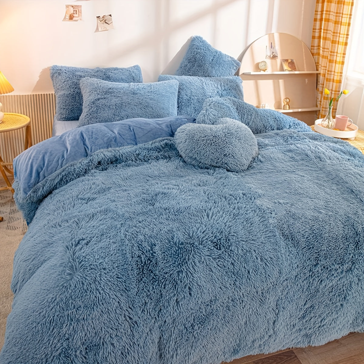 FurryHaven | Ultra-Blødt Fluffy Sengetøjssæt
