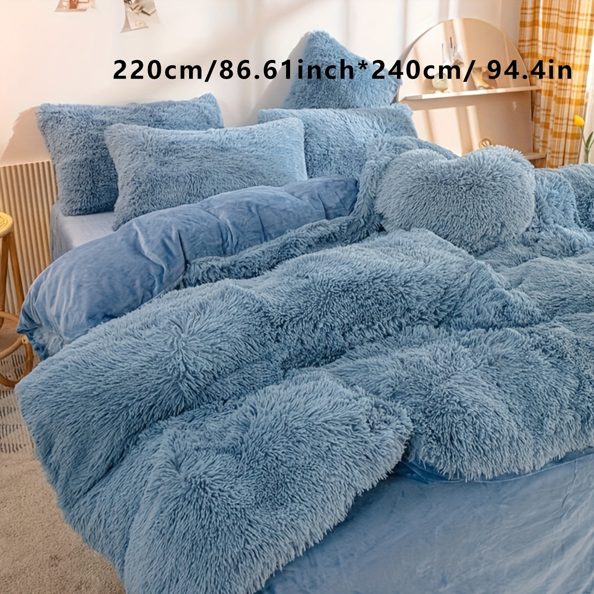 FurryHaven | Ultra-Blødt Fluffy Sengetøjssæt