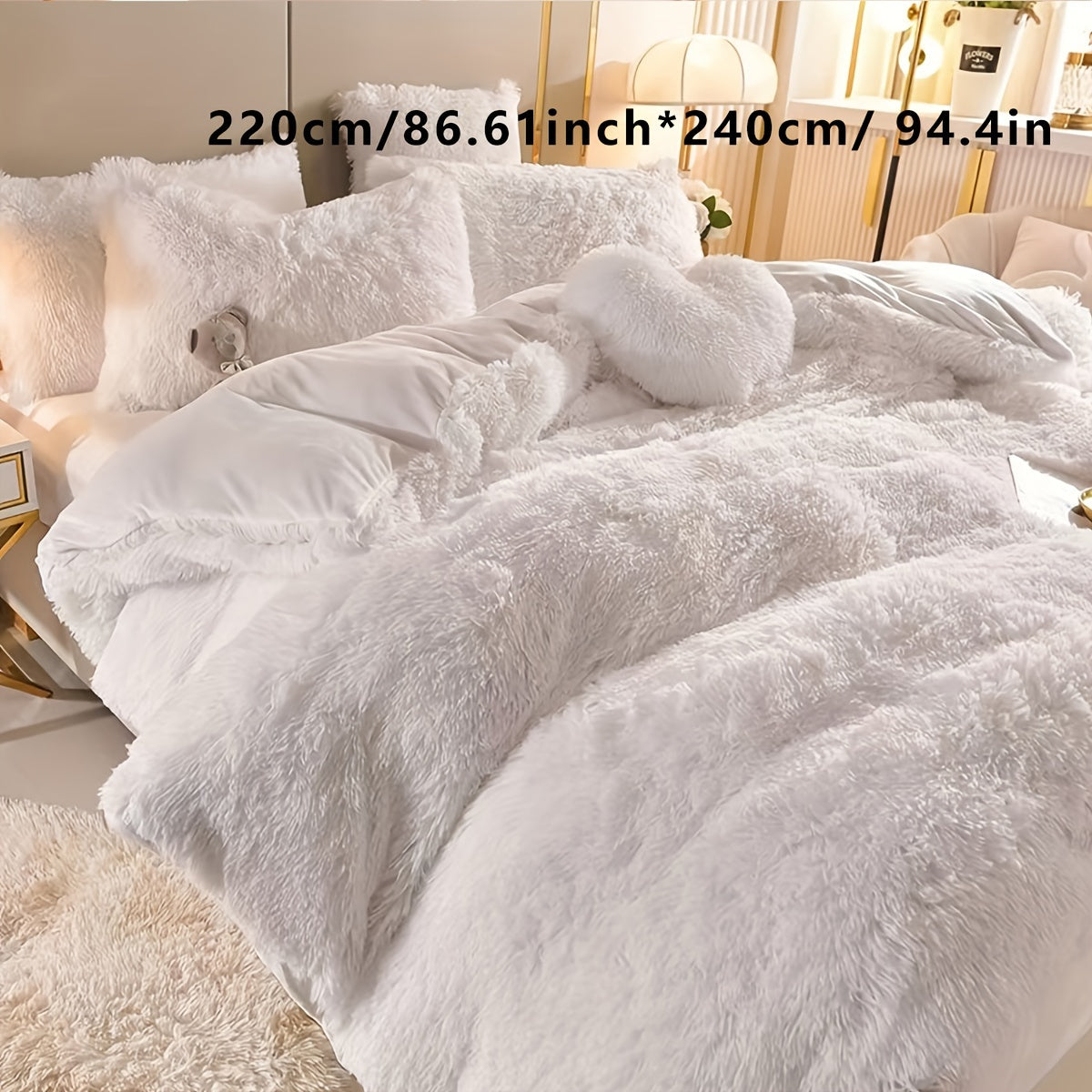 FurryHaven | Ultra-Blødt Fluffy Sengetøjssæt
