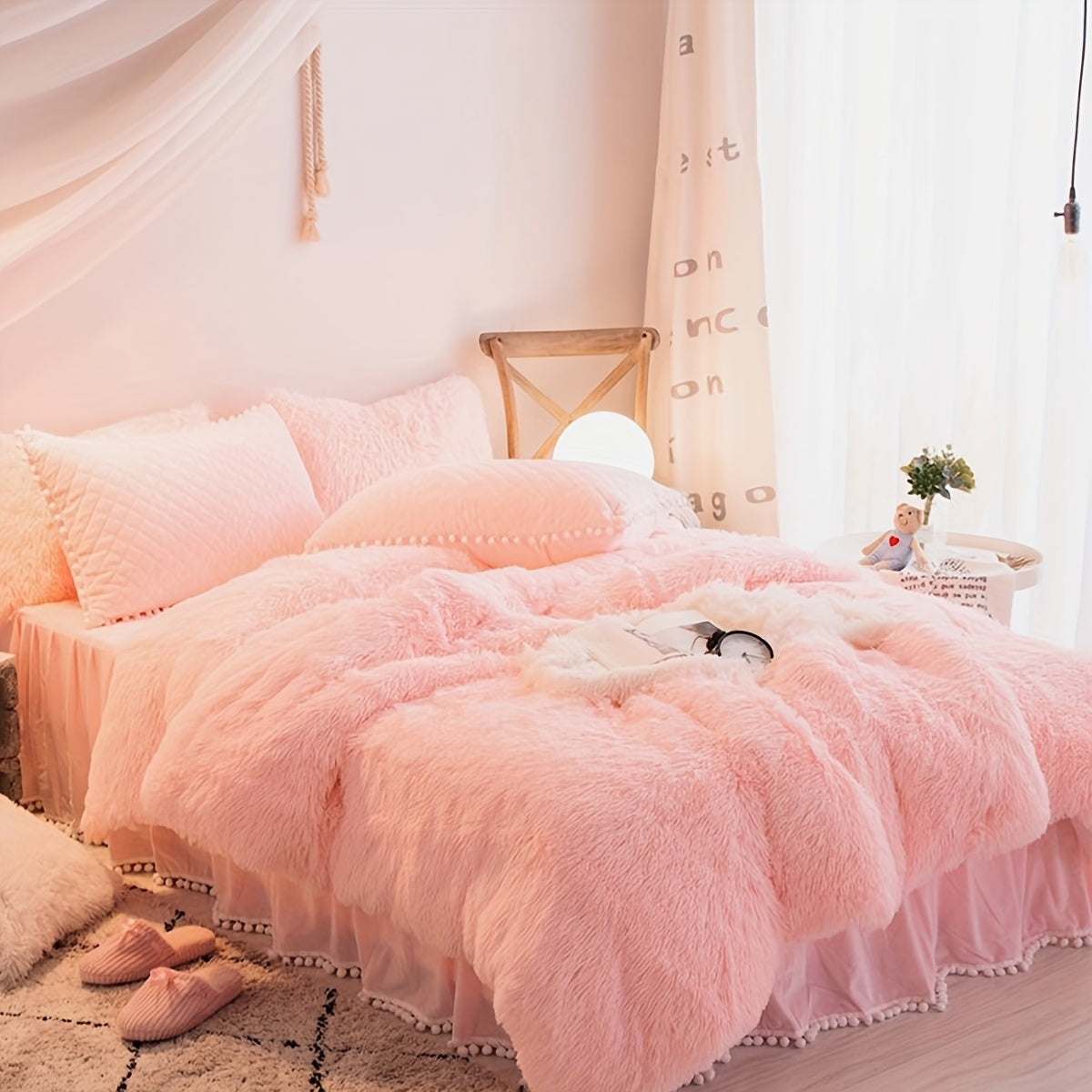 FurryHaven | Ultra-Blødt Fluffy Sengetøjssæt