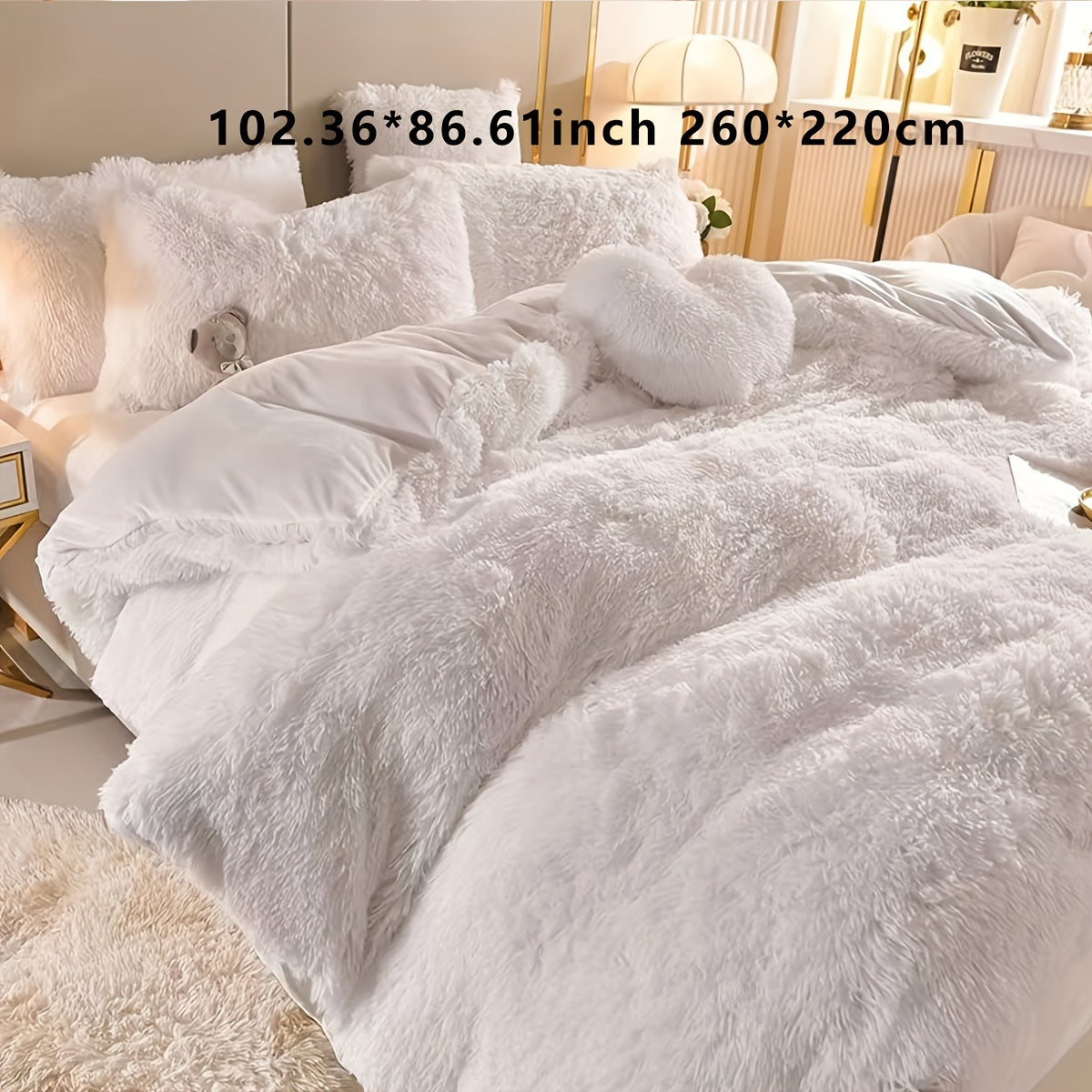 FurryHaven | Ultra-Blødt Fluffy Sengetøjssæt