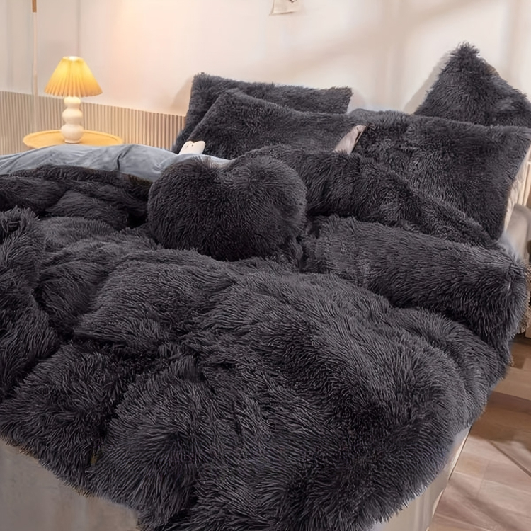 FurryHaven | Ultra-Blødt Fluffy Sengetøjssæt