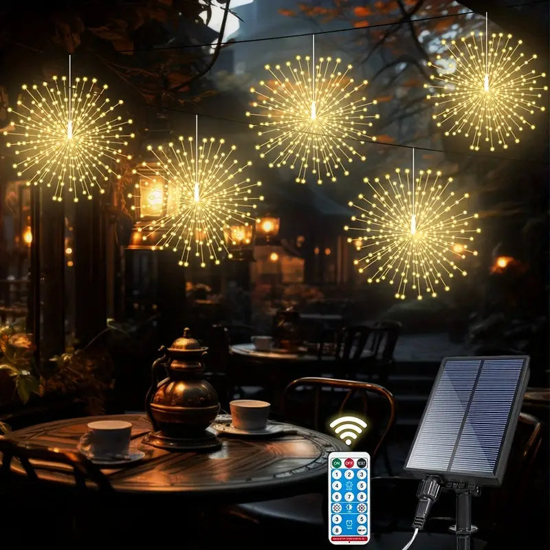 GalaxyGlow™ | Moderne & Elegante Fyrværkerilamper til Udendørs Brug1