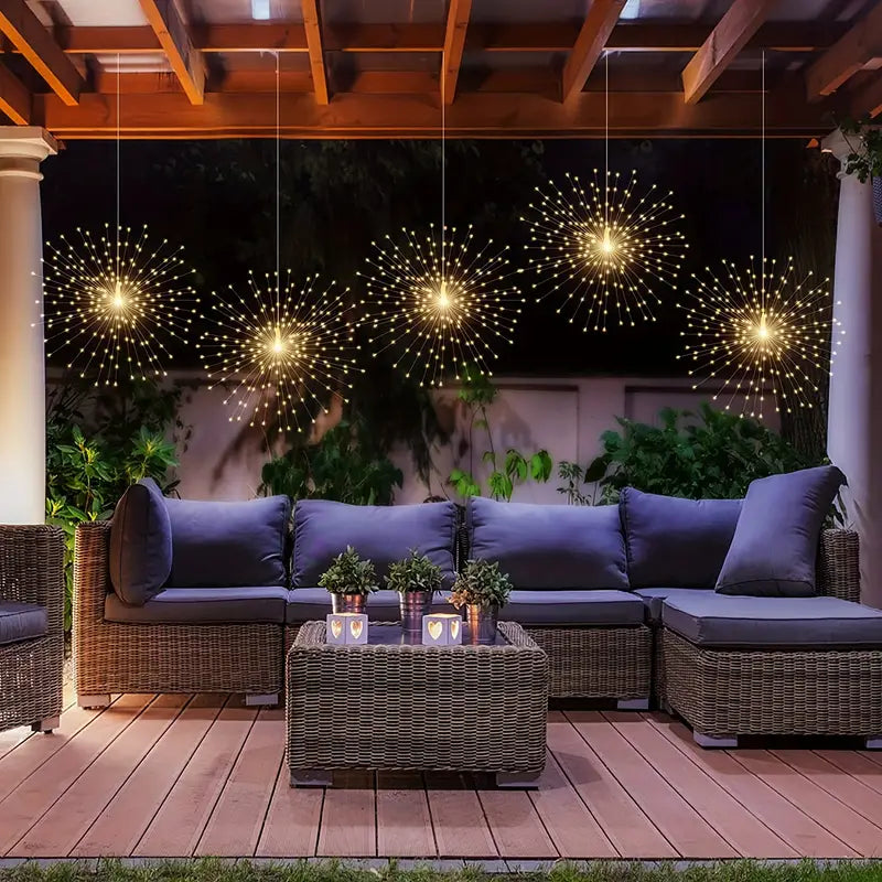 GalaxyGlow™ | Moderne & Elegante Fyrværkerilamper til Udendørs Brug3