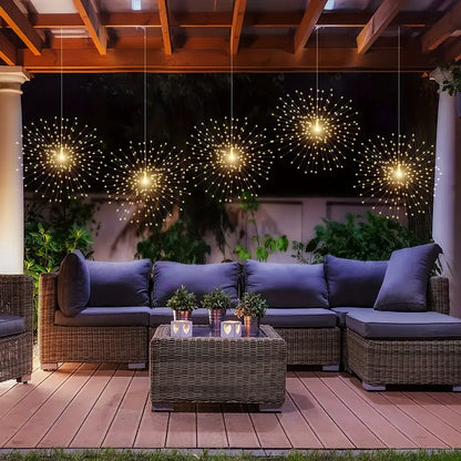 GalaxyGlow™ | Moderne & Elegante Fyrværkerilamper til Udendørs Brug3