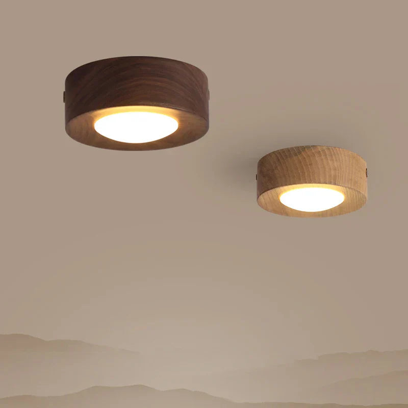 LumiWood | Minimalistisk LED Loftslampe