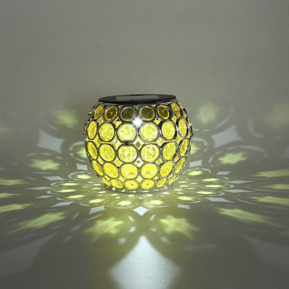 GardenGem | Smuk Solcelle Lys Kugle