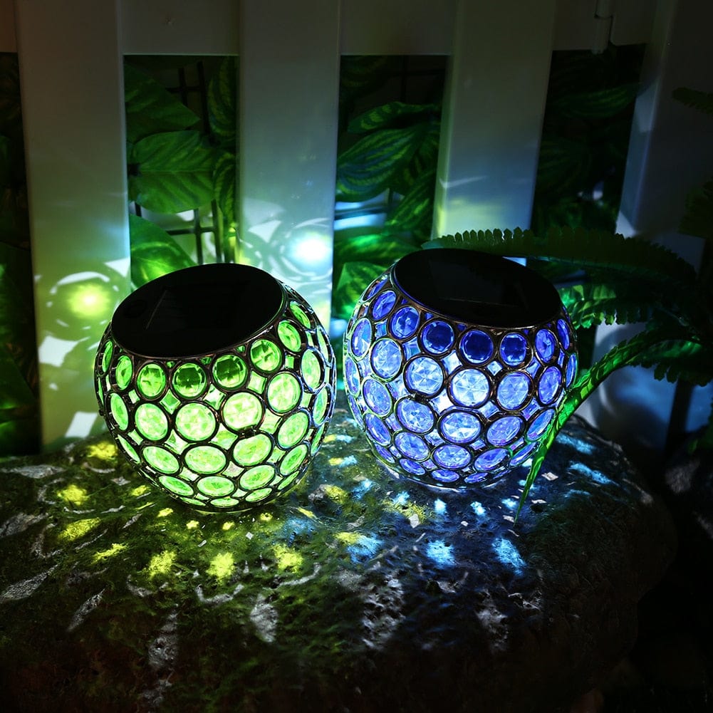 GardenGem | Smuk Solcelle Lys Kugle