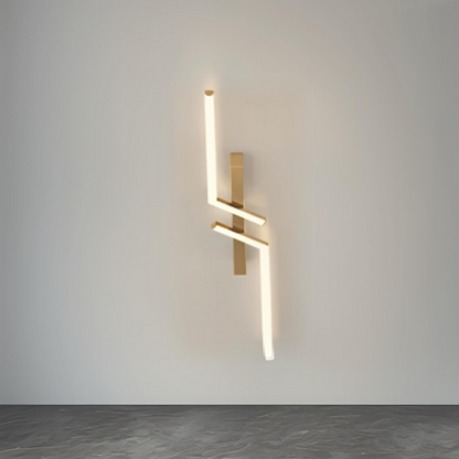 GildedLine | Moderne Skulpturel Loftlampe