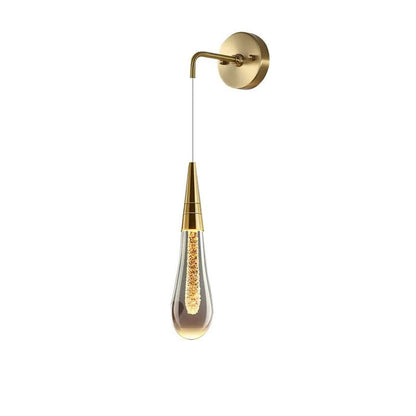 GildedTear | Elegant Dråbe Væglampe