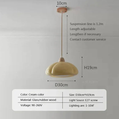 GlanzGlow | Fortryllende Cremet Pendellampe