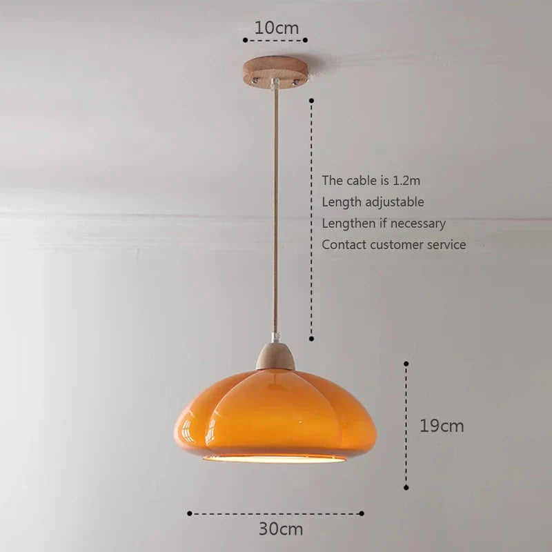 GlanzGlow | Fortryllende Cremet Pendellampe