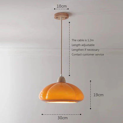 GlanzGlow | Fortryllende Cremet Pendellampe