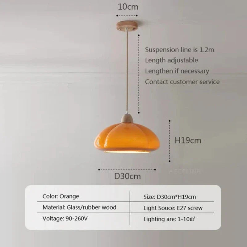 GlanzGlow | Fortryllende Cremet Pendellampe
