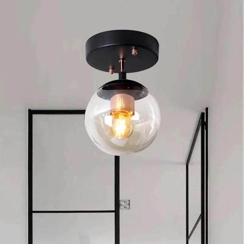 GlareSphere | Stilfuld Glas Loftlampe