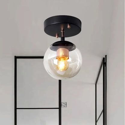 GlareSphere | Stilfuld Glas Loftlampe