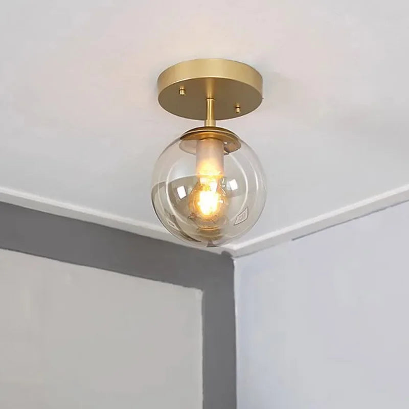 GlareSphere | Stilfuld Glas Loftlampe
