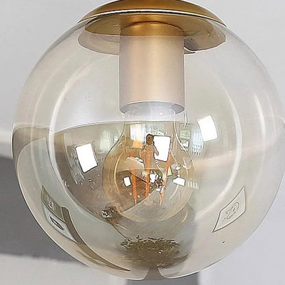GlareSphere | Stilfuld Glas Loftlampe