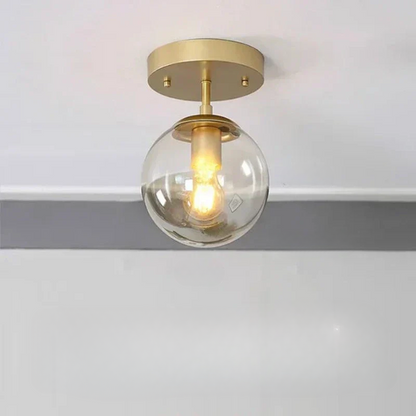 GlareSphere | Stilfuld Glas Loftlampe