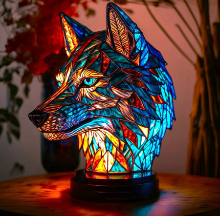 GlassGlow | Dæmpbar designlampe med LED og kunstnerisk finish