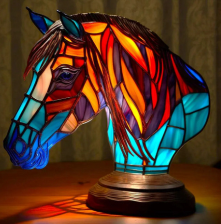 GlassGlow | Dæmpbar designlampe med LED og kunstnerisk finish