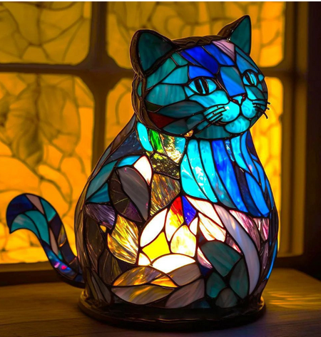 GlassGlow | Dæmpbar designlampe med LED og kunstnerisk finish