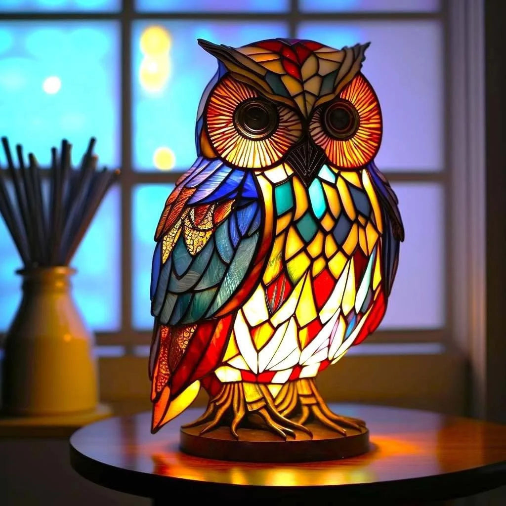 GlassGlow | Dæmpbar designlampe med LED og kunstnerisk finish