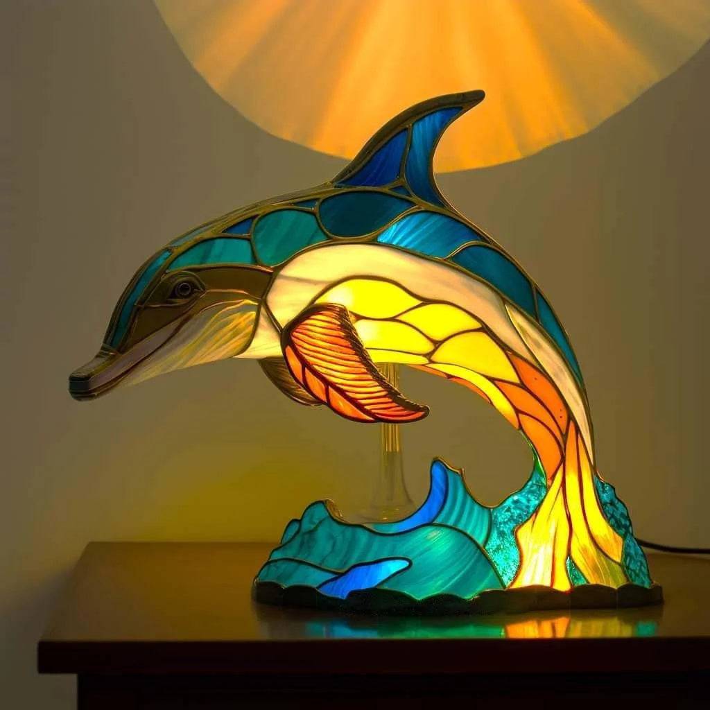 GlassGlow | Dæmpbar designlampe med LED og kunstnerisk finish