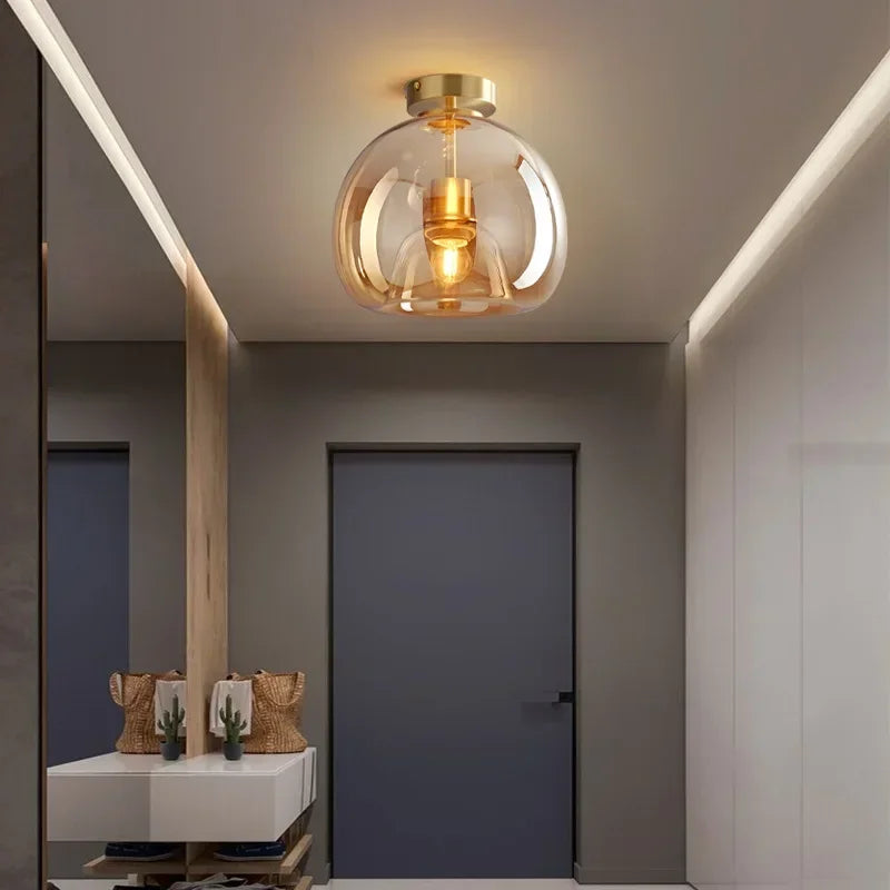 GlassLume | Elegant Glas Loftlampe