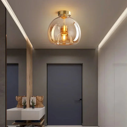 GlassLume | Elegant Glas Loftlampe