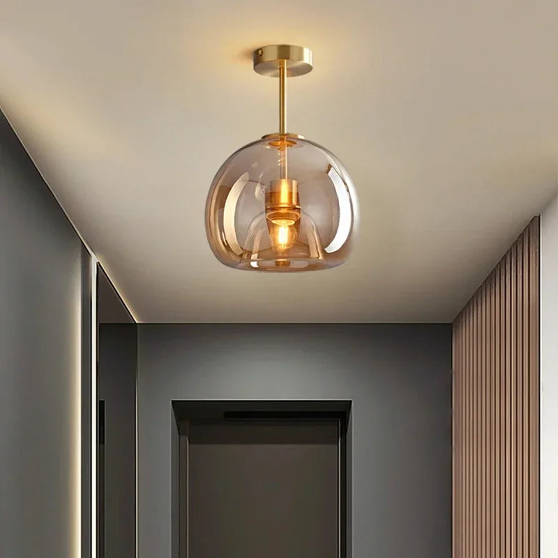 GlassLume | Elegant Glas Loftlampe