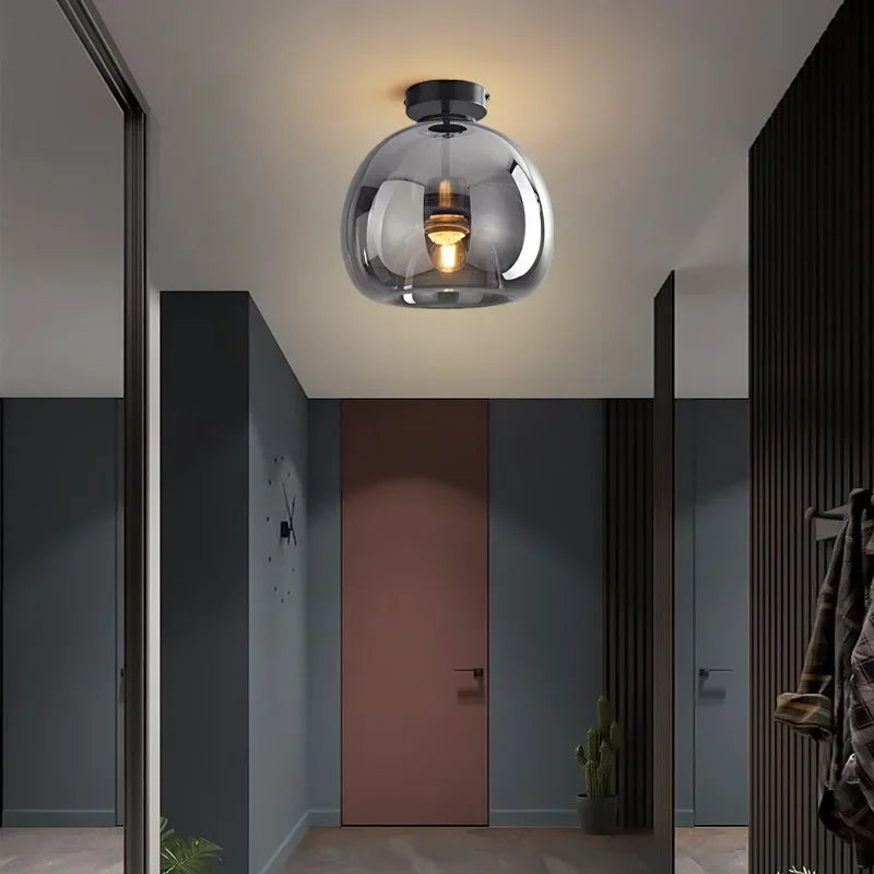 GlassLume | Elegant Glas Loftlampe