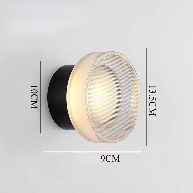 GleamCircle | Moderne Minimalistisk Væglampe