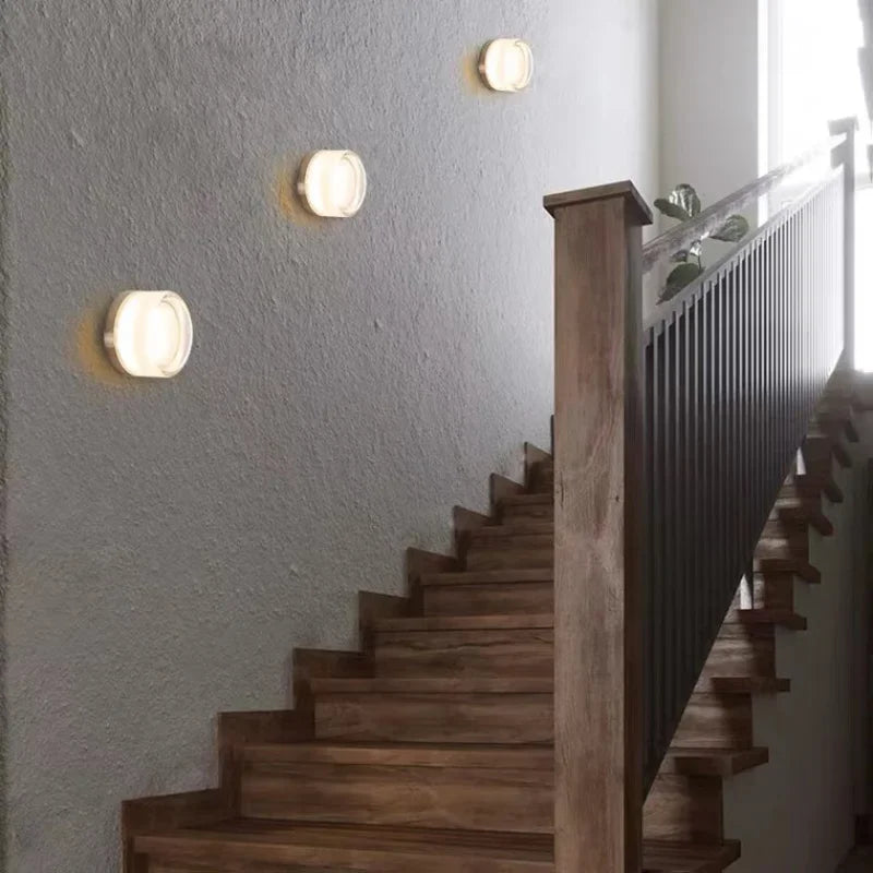 GleamCircle | Moderne Minimalistisk Væglampe